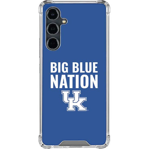 University of Kentucky Big Blue Nation Galaxy S23 FE Clear Case